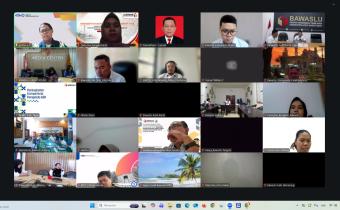 Perkuat Tata Kelola Organisasi, Bawaslu Bangka Barat Ikuti Pendampingan Penilaian Maturitas SPIP dan Penyusunan Manajemen Risiko