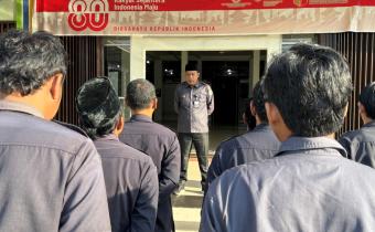 Penguatan Integritas dan Profesionalitas Menjadi Fokus Amanat Pembina Apel Pagi