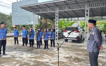 Pembina Apel Ketua Bawaslu Bangka Barat 