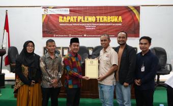Jaga Integritas Daftar Pemilih, Bawaslu Bangka Barat Awasi Pleno DPB Triwulan II 2026