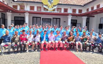 Anggota Bawaslu Bangka Barat Hadiri Pelantikan Pengurus DPD KNPI Kabupaten Bangka Barat Periode 2026–2029